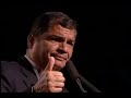 Discurso del Presidente Correa a los ecuatorianos de Cataluña, Espeaña (Video) Discurso del Presidente Correa a los ecuatorianos de Cataluña, Espeaña (Video)