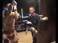 Jonny (Tiger Muay Thai) wins Muay Thai fight with 2nd round KO at Nai Harn Beach temple Festival