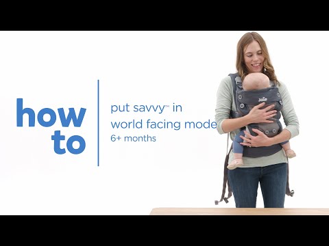 Joie Savvy™ | How to place your child in parent facing mode