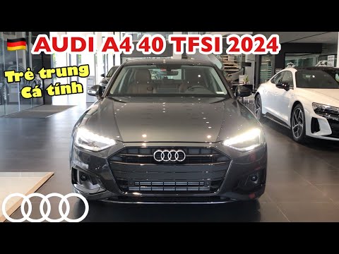 REVIEW AUDI A4 40 TFSI 2024 || Màu Xám Manhattan/ nội thất Nâu