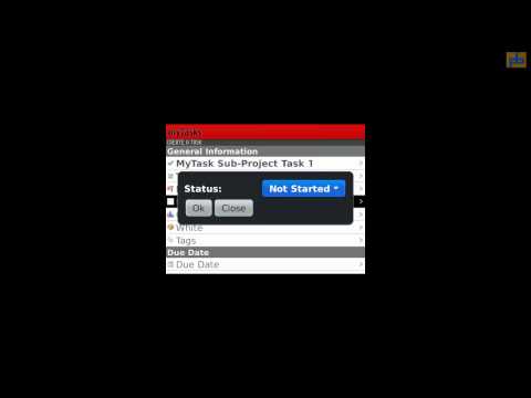 0 Using The BlackBerry myTasks App As GTD Capture Tool