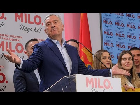 Montenegro: Amtierender Prsident Dukanovic muss in die Stichwahl