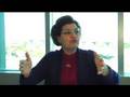Fatima Houda-Pépin sur le pont Champlain et le SLR