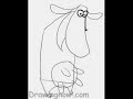 How to draw Cow from Cow and Chicken How to draw Cow from Cow and Chicken