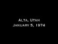 alta utah powder skiing jan 5 1974