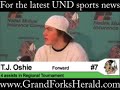 T.J. Oshie on upcoming Frozen Four T.J. Oshie on upcoming Frozen Four