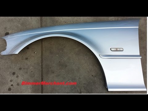 Bmw e46 Fender removal DIY 330 325
