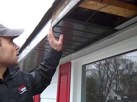 how to remove soffit vent