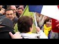 adriana karembeu, n�e adriana sklena?�kov� adriana karembeu, carlos ghosn et bruno solo au d�part du rallye aicha des gazelles le samedi 16 mars 2013 � paris...