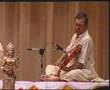 International artiste sings varnam accompanied by small boy