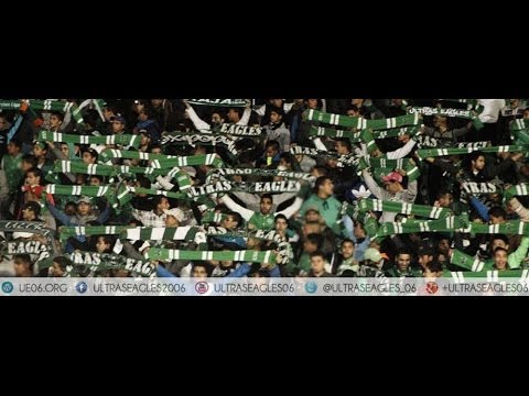 Curva Sud Magana : Ambiance & Craquage - Raja vs Vitória Guimarães (Ultras Eagles)