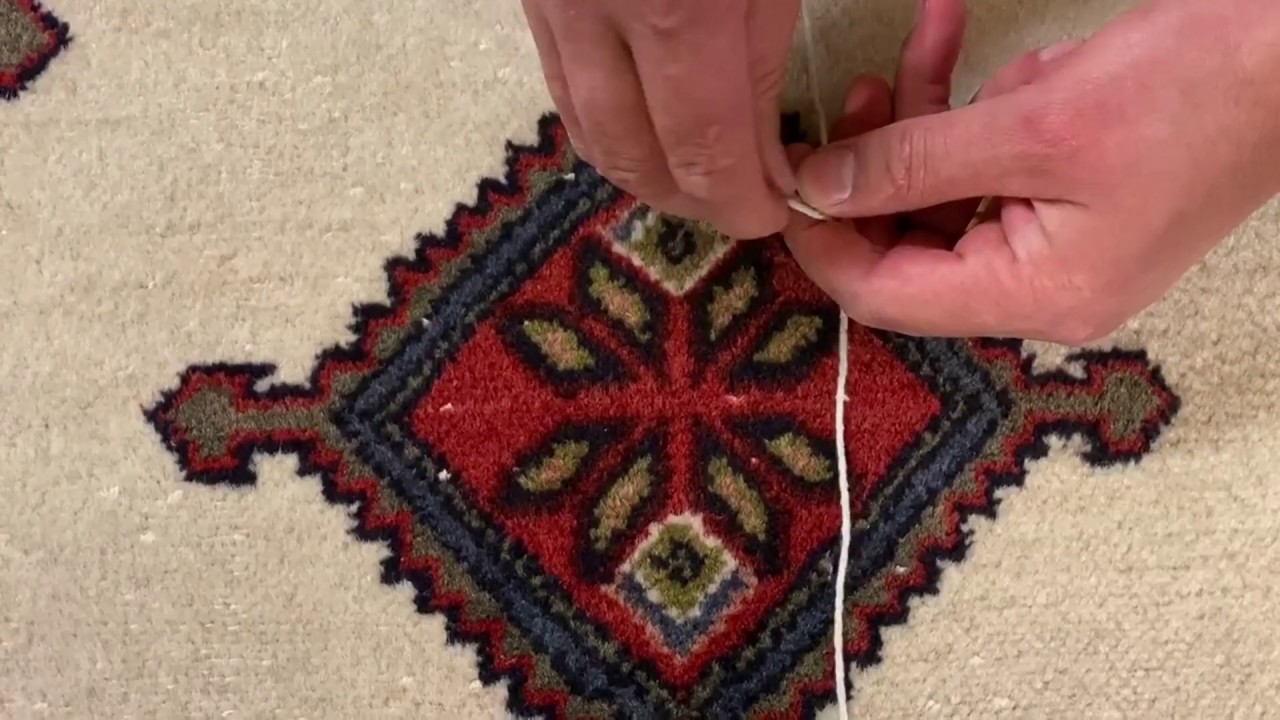 What are the white marks on my rug?