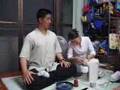 Hyung Jin Moon visits members in Japan
