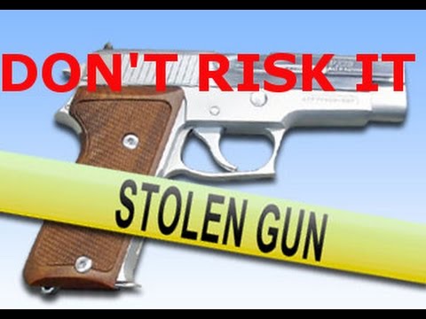 how to locate a stolen gun