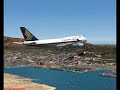kai tak 747 singapore airlines landing (VHHX) IGS 13