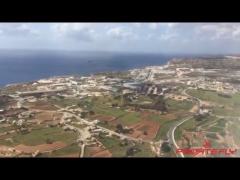 Landing at Malta International Airport