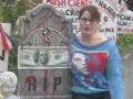 obama knitter girl