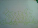 graffiti sketch step by step - exode