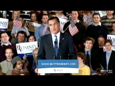 Video: Romney Super Tuesday Speech