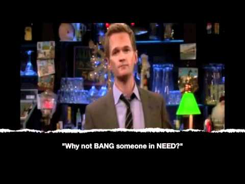 Barney Stinson BEST TOP TEN quotes - How I Met Your Mother
