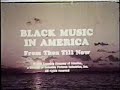 Black Music in America - ca. mid-1970's