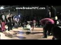 BreakerNYC.com--Bboy Massacre--5 Crew Dynasty vs. Keepin' it Raw