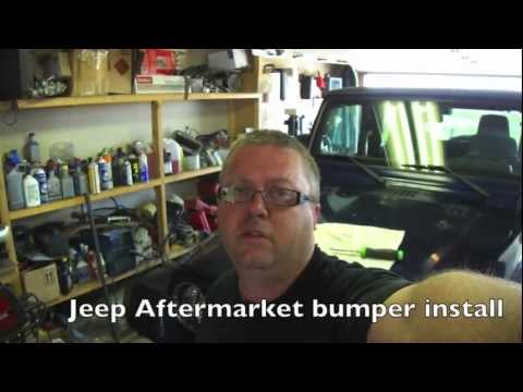 Jeep Aftermarket Bumper Install