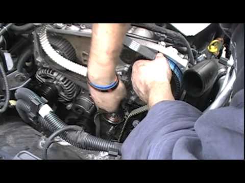 how to change timing belt on vectra c 1.9cdti