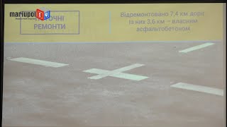 Мариупольцы просят разобраться с лужей на доме связи