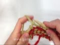 Click to View : DOS AGUJAS: Aumentos con agujeros para calados.Garnstudio