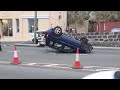 Overturned Car On East Broadway, Feb 2026