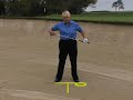 Make your divot from the line forward...