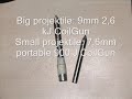 coil gun coilgun portable high voltage HV weapon rifle magnetic accelerator penetrator bolt bullet