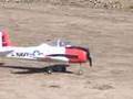 Parkzone T28 Trojan with flaps