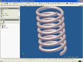 Autodesk Inventor 11 tutorial #15 \"Extrude Coil\" Autodesk Inventor 11 tutorial #15 \"Extrude Coil\"