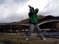 popping dance kids in Iwakuni - Kintai Bridge popping dance kids in Iwakuni - Kintai Bridge