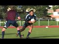 All Blacks play touch Rugby