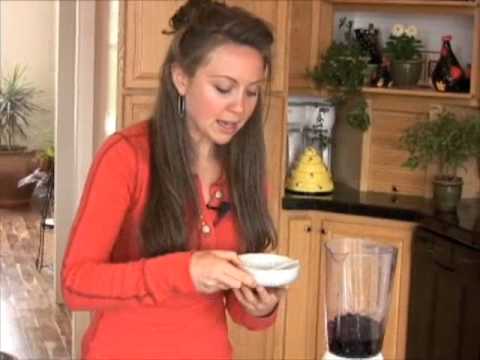 Indigo Granita Dessert Super Food by GreenChef Julie Morris 0 Indigo Granita Dessert Super Food by GreenChef Julie Morris