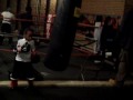 7yr.old training for the olympics-running boxing