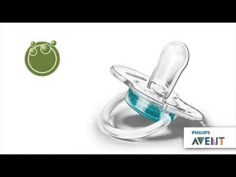 Philips Avent SCF17618 Beruhigungssauger für die Nacht, 0 6