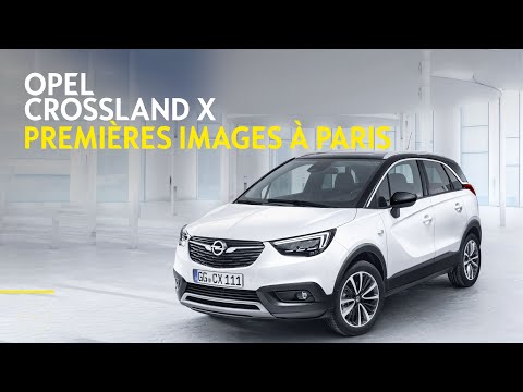 Opel Crossland X - Premières images