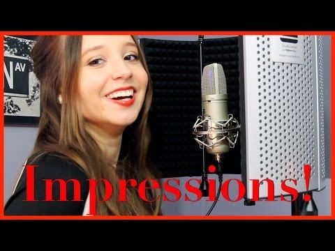 Impressions of Singers! Britney Spears, Shakira, Miley Cyrus & More! Ali Brustofski on Editors Keys