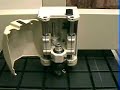 emc2 dry run of the 3d_chips test program (linuxcnc penguin)