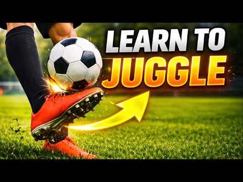 how to properly juggle a soccer ball
