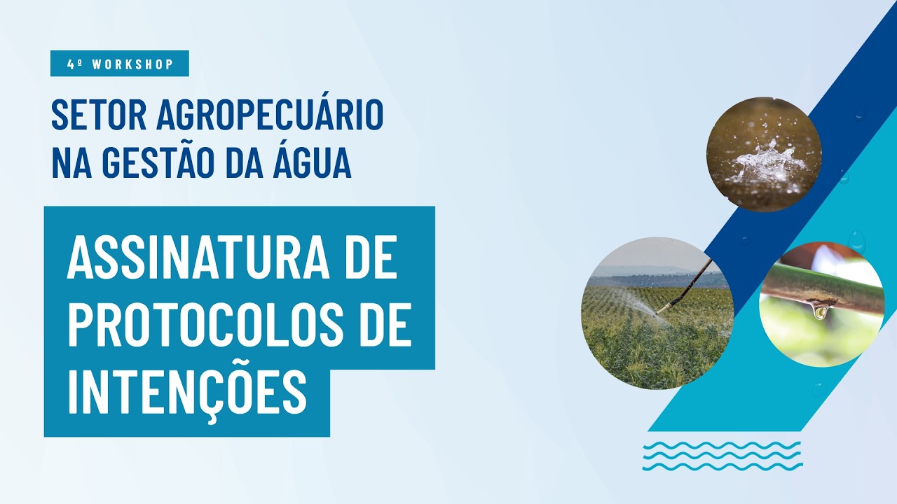 4º Workshop Setor Agropecuário na Gestão dos Recursos Hídricos