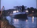 Ship hits bridge