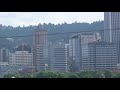 Downtown Portland view from the Convention Center