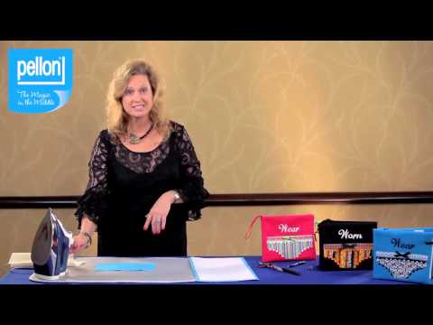 how to attach fusible fleece