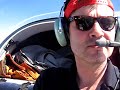 Flying Super Dimona HK36 TTC on top of clouds