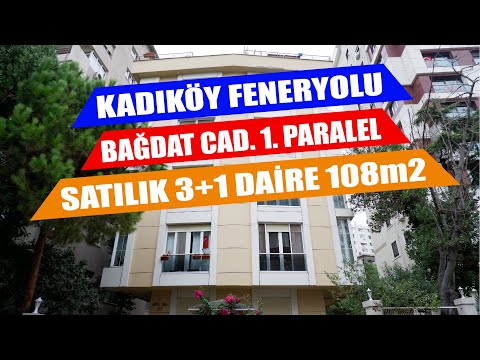 Feneryolu Bağdat Cd. 1. Paralel Satılık 3+1 Daire 108m2